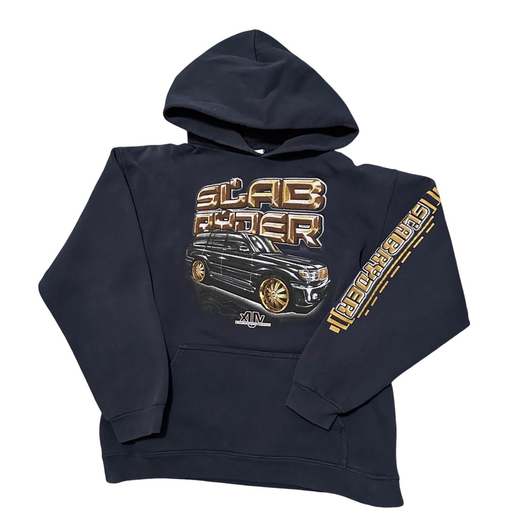 Mad Engine Slab‎ Ryder Kids Hoodie Black SUV Graphic Sweatshirt XL